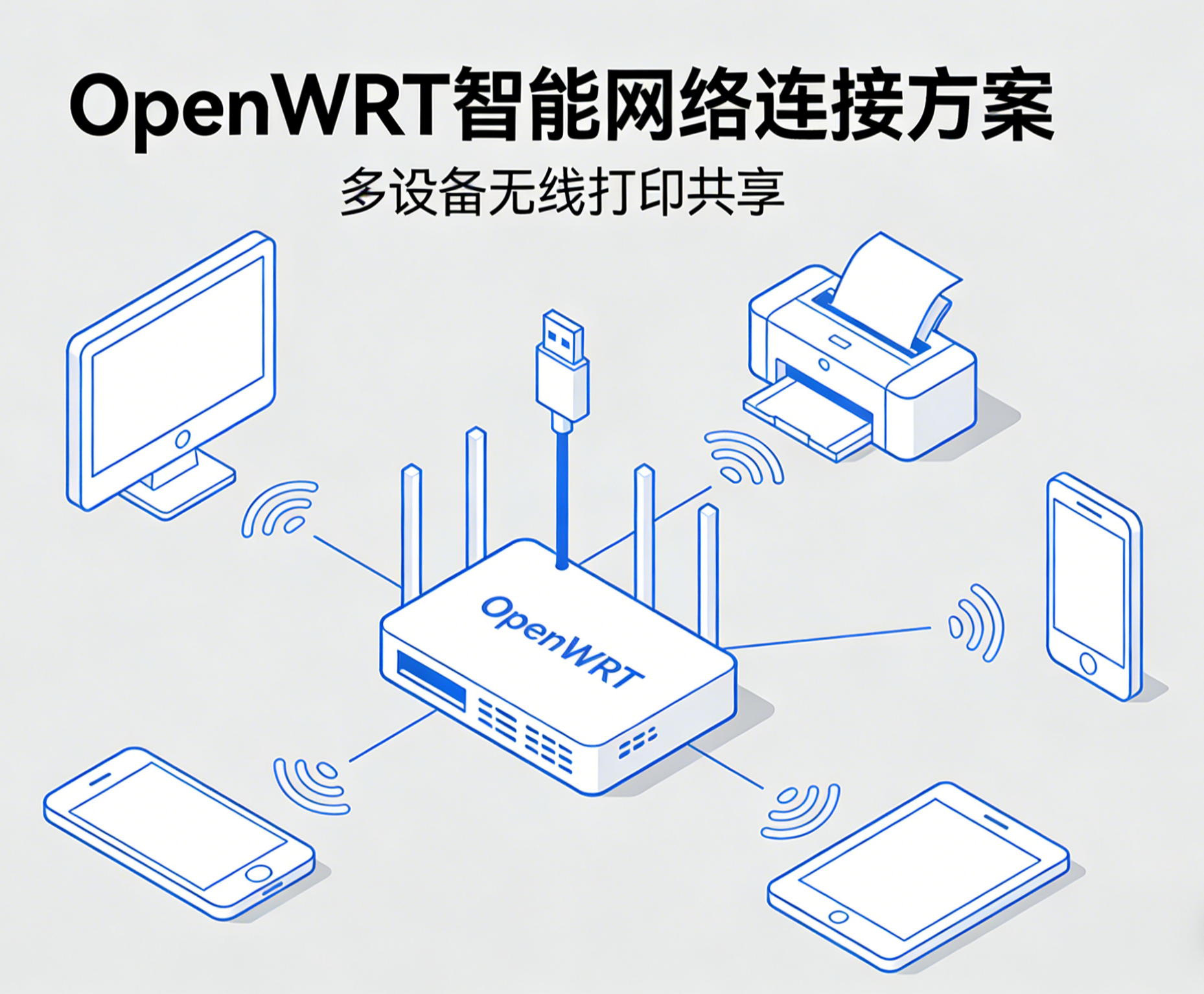 OpenWRT/iStoreOS搭建P910N网络打印服务指南